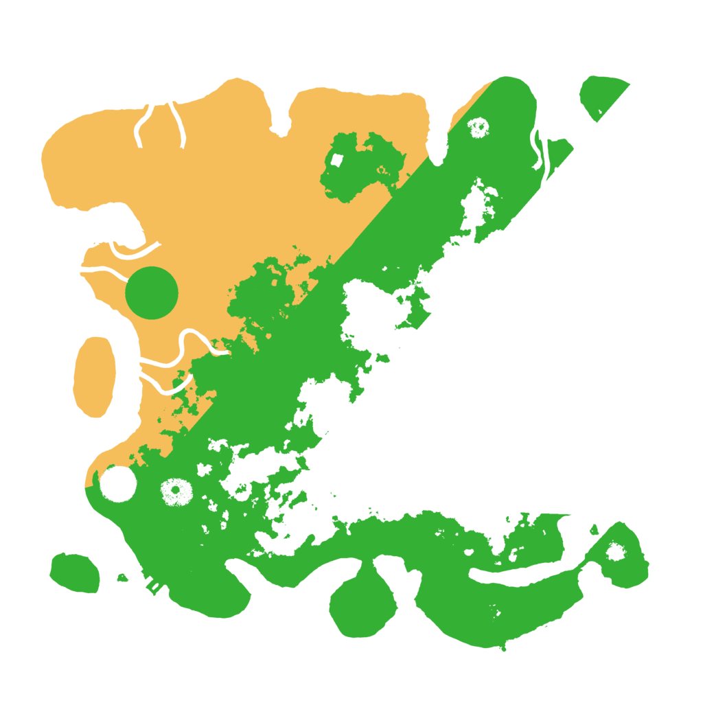 Biome Rust Map: Procedural Map, Size: 3500, Seed: 1721392246