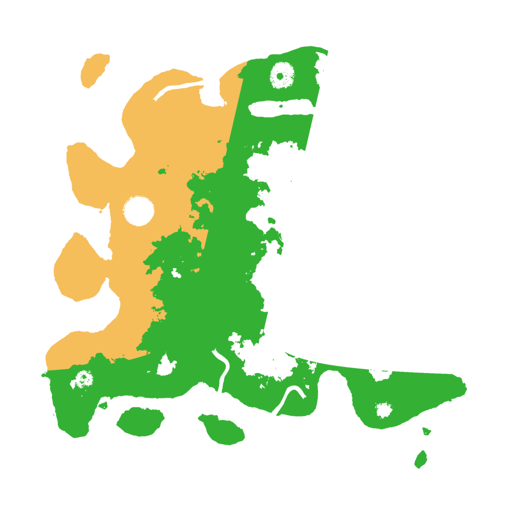 Biome Rust Map: Procedural Map, Size: 3000, Seed: 796465198