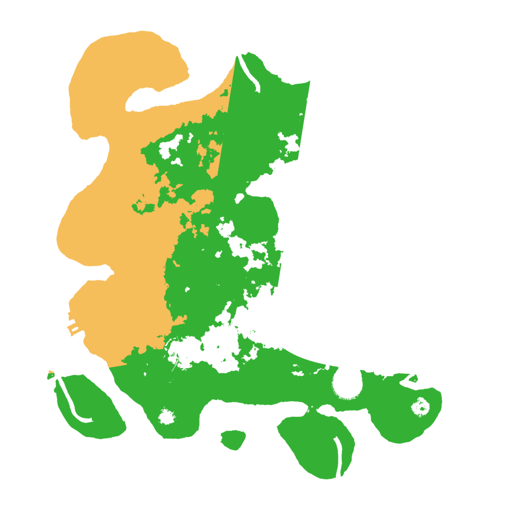 Biome Rust Map: Procedural Map, Size: 3000, Seed: 110435266