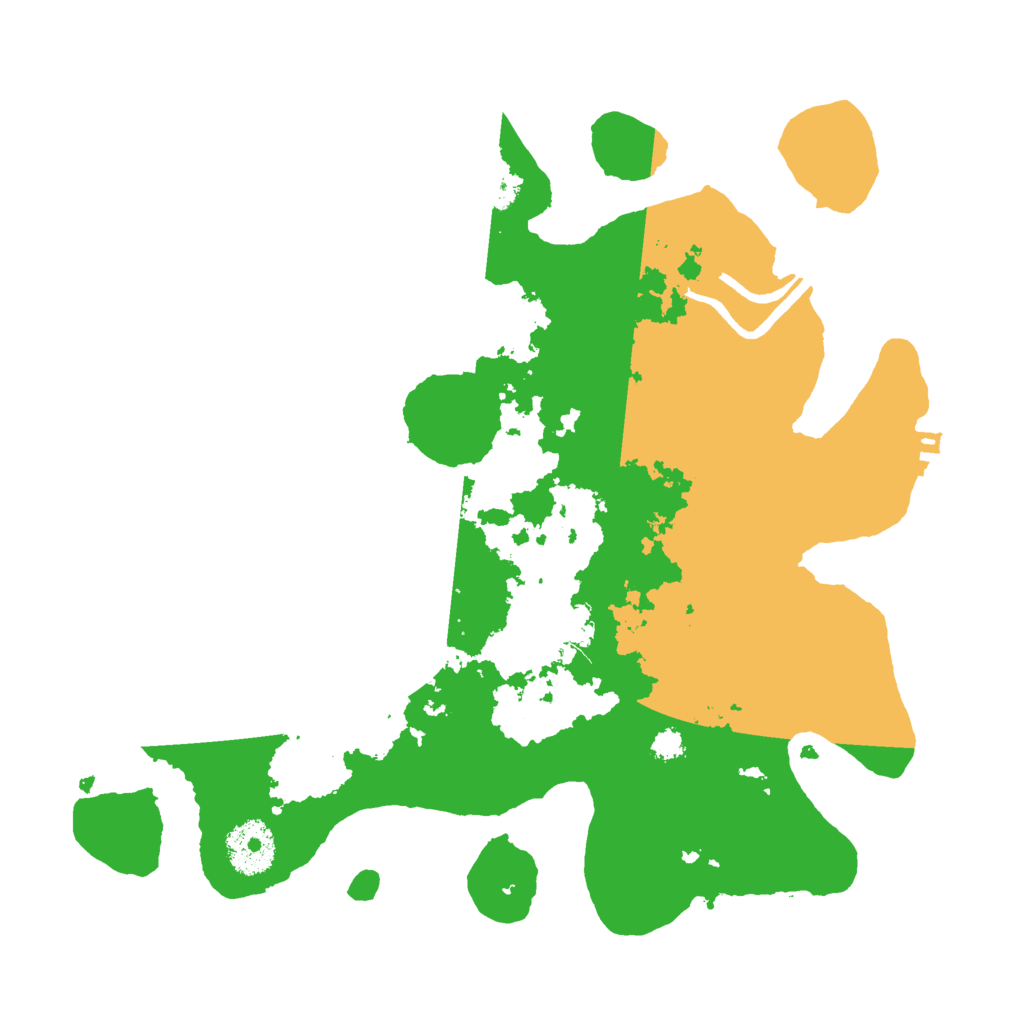 Biome Rust Map: Procedural Map, Size: 3000, Seed: 2061424775