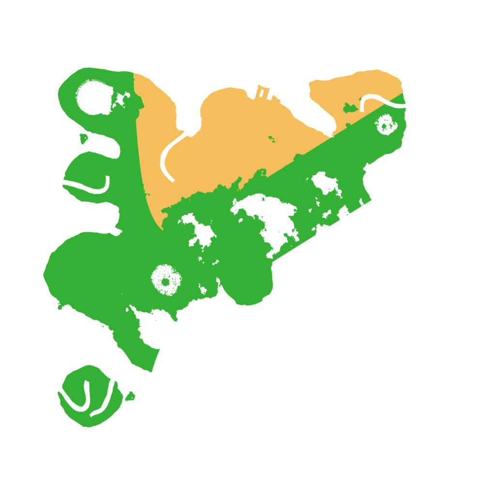 Biome Rust Map: Procedural Map, Size: 2537, Seed: 4081981