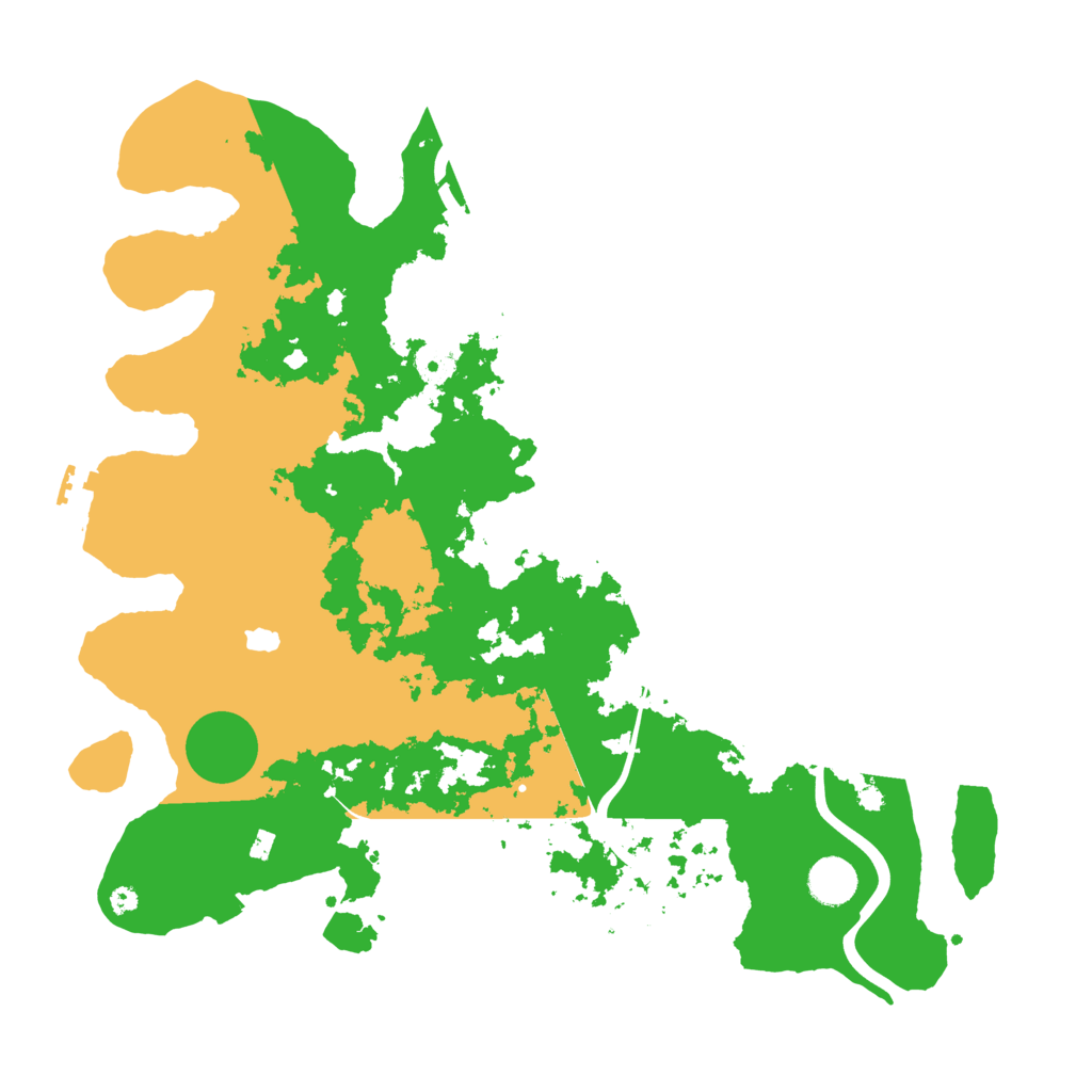 Biome Rust Map: Procedural Map, Size: 4000, Seed: 1725806342