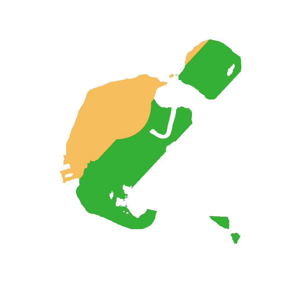 Biome Rust Map: Procedural Map, Size: 1500, Seed: 894058042