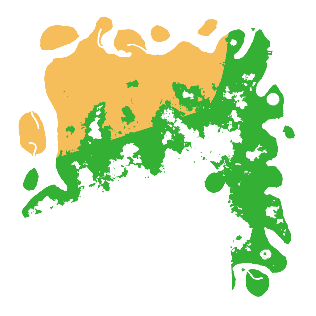 Biome Rust Map: Procedural Map, Size: 4500, Seed: 2458