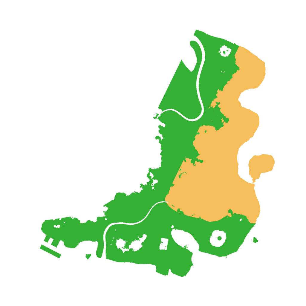 Biome Rust Map: Procedural Map, Size: 2800, Seed: 1919