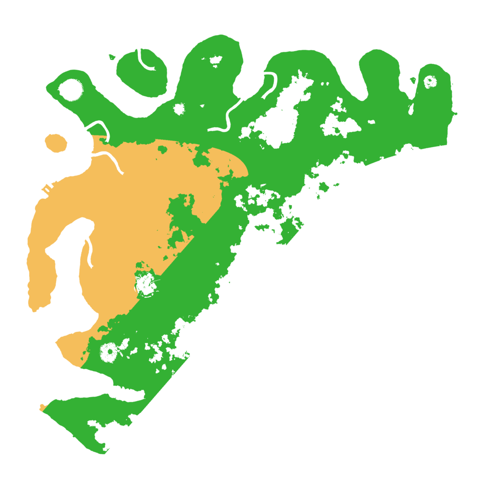 Biome Rust Map: Procedural Map, Size: 4000, Seed: 98813500