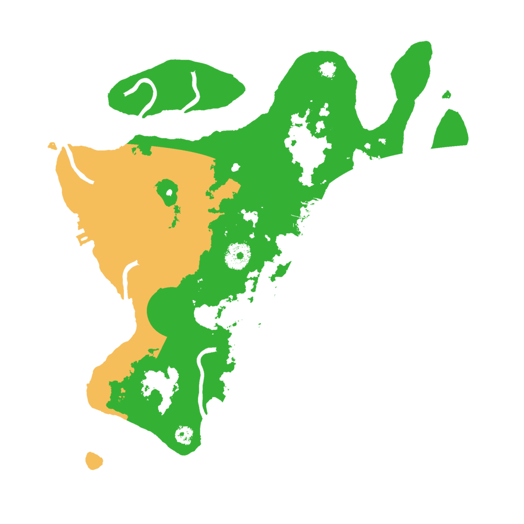 Biome Rust Map: Procedural Map, Size: 3000, Seed: 1739636639