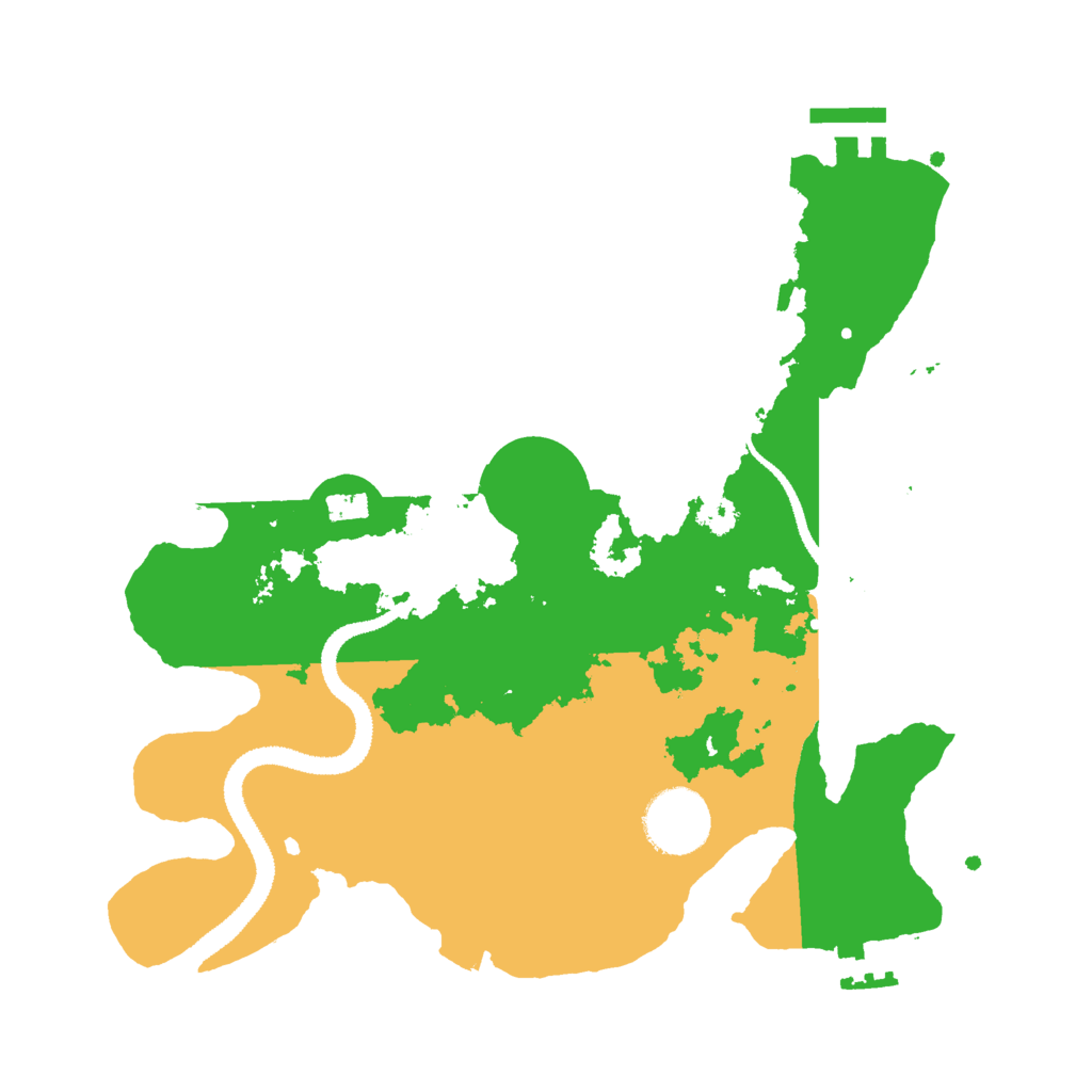 Biome Rust Map: Procedural Map, Size: 2900, Seed: 42647929