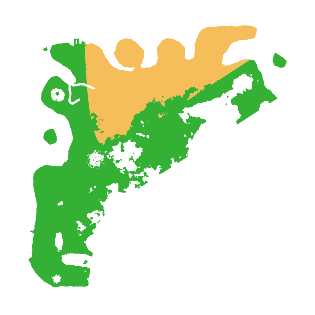 Biome Rust Map: Procedural Map, Size: 3500, Seed: 20221116
