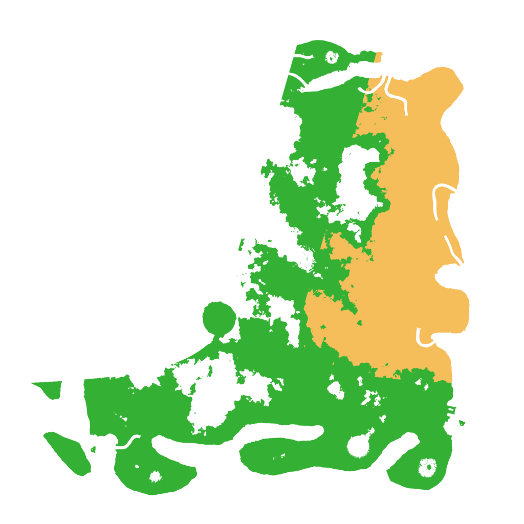 Biome Rust Map: Procedural Map, Size: 4250, Seed: 7778