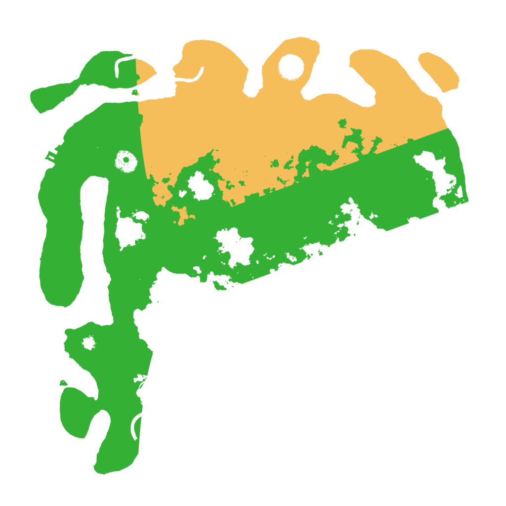 Biome Rust Map: Procedural Map, Size: 3500, Seed: 15112266
