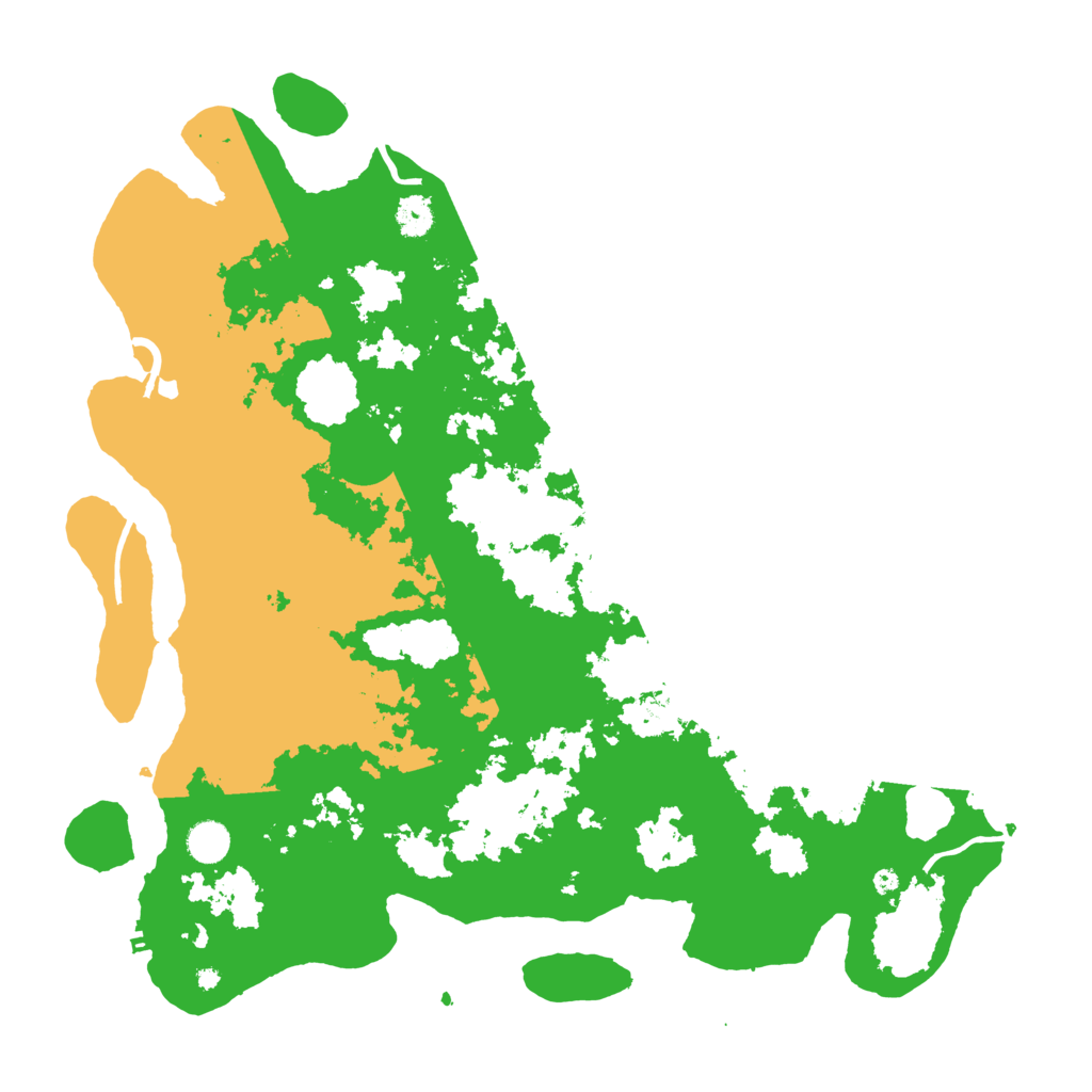 Biome Rust Map: Procedural Map, Size: 4500, Seed: 1487866010