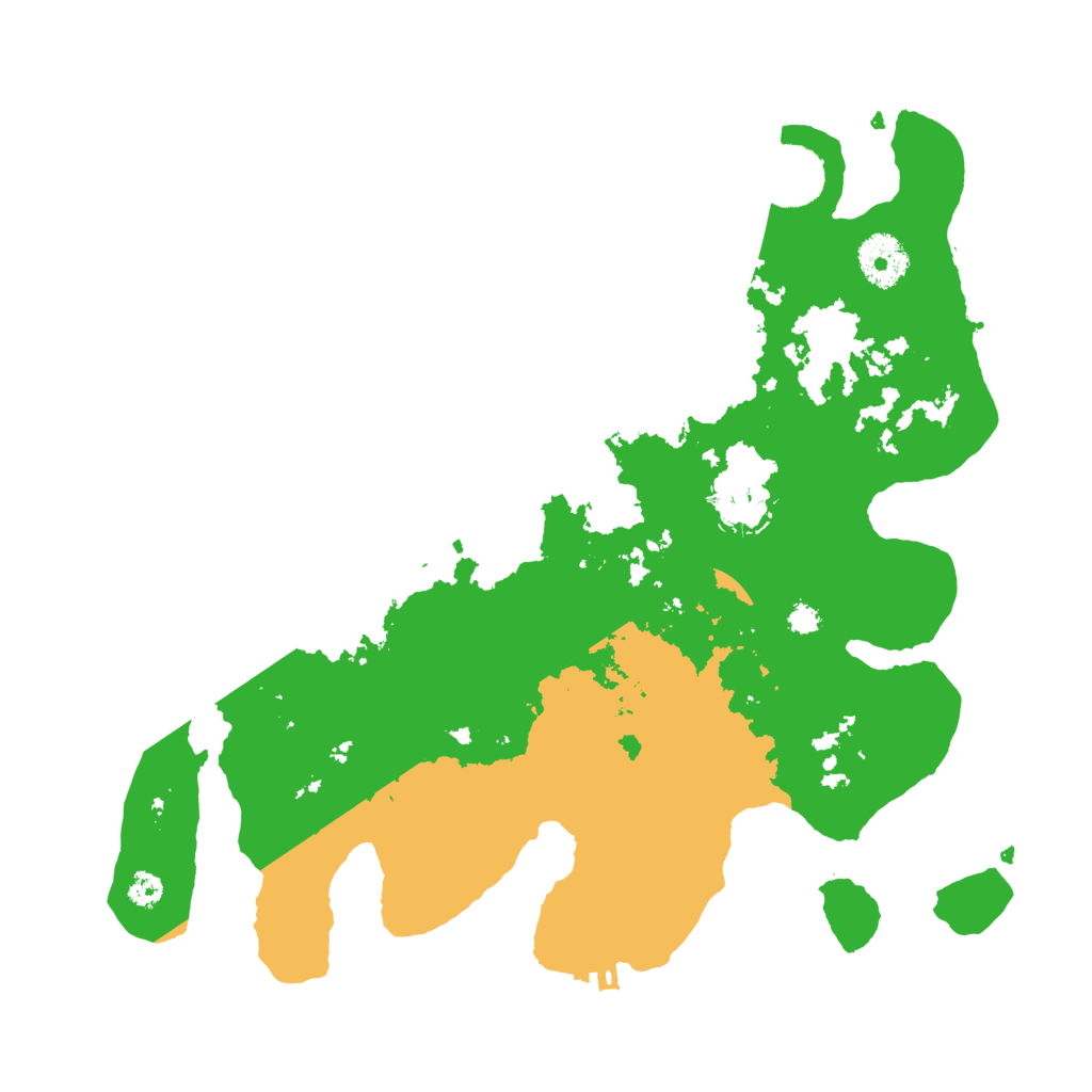 Biome Rust Map: Procedural Map, Size: 3250, Seed: 116