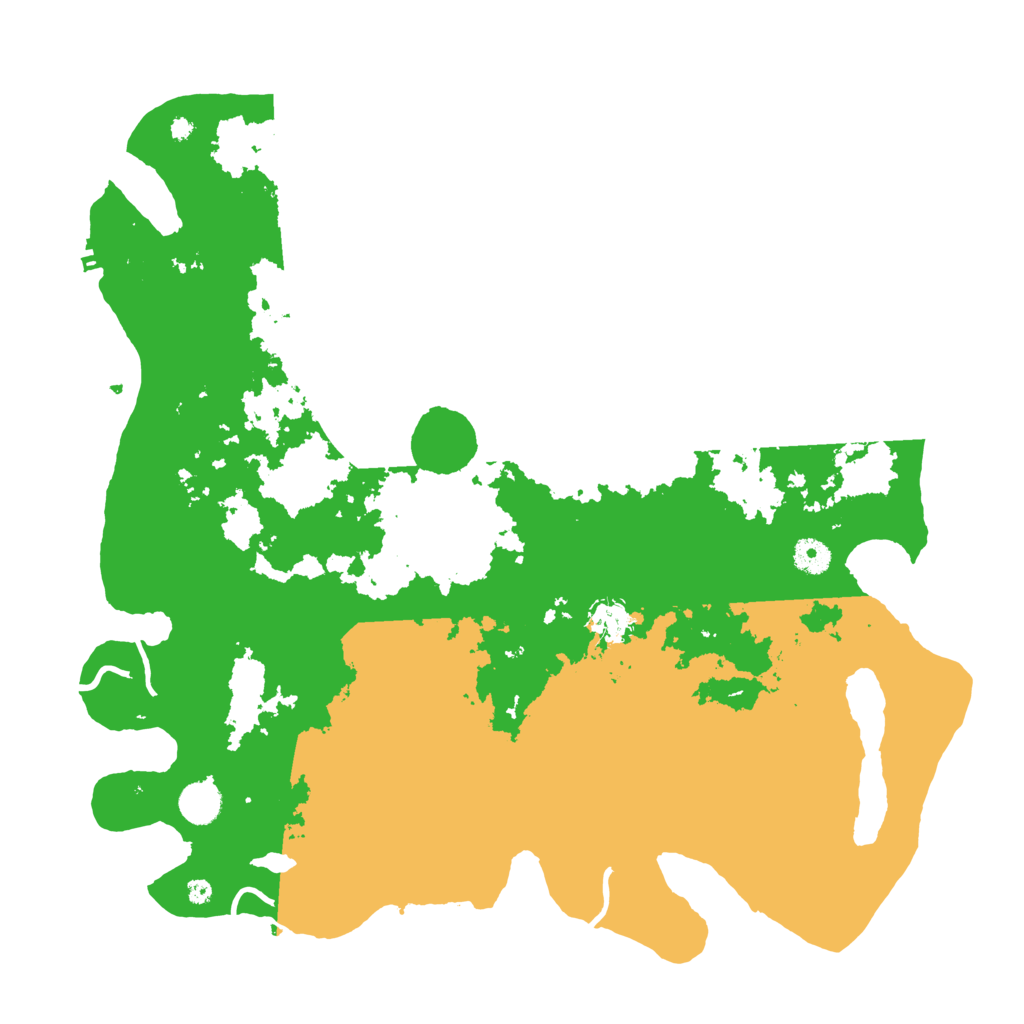 Biome Rust Map: Procedural Map, Size: 4250, Seed: 1988497218