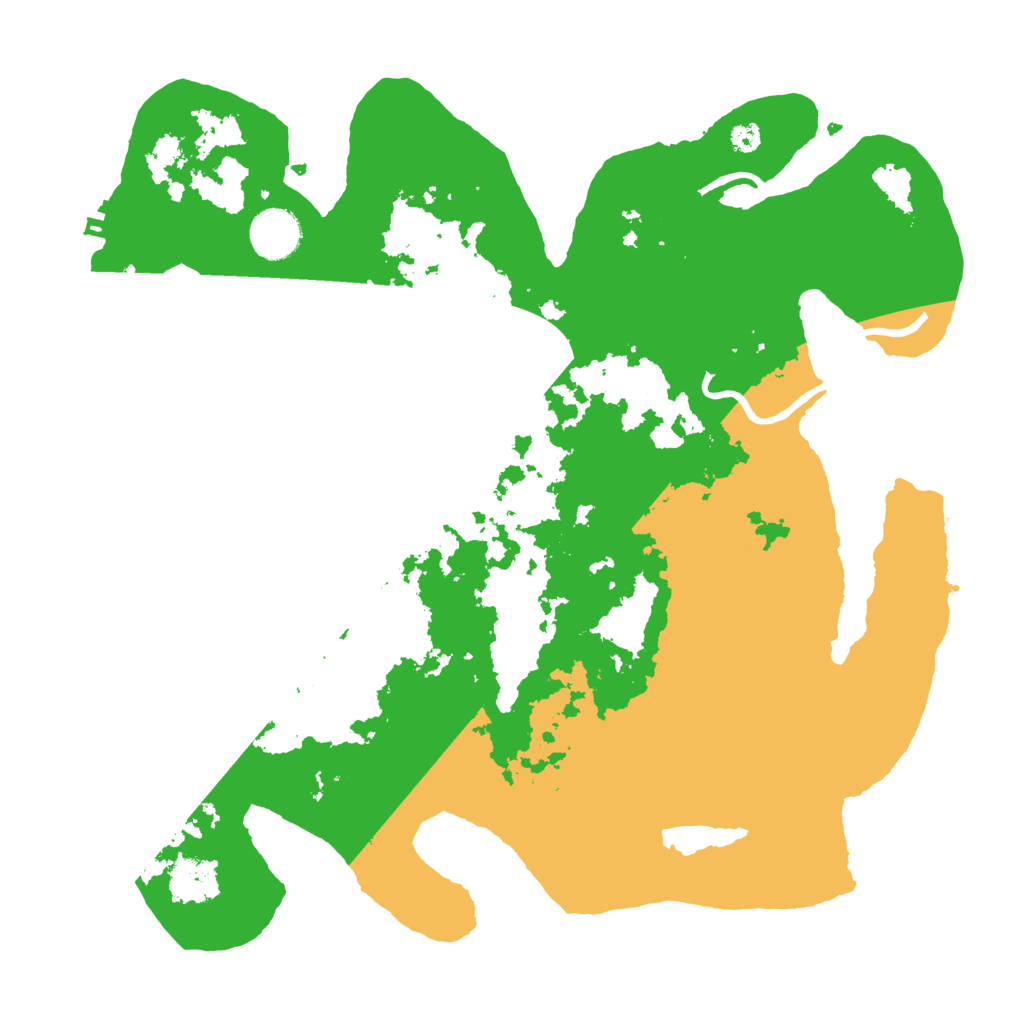 Biome Rust Map: Procedural Map, Size: 3525, Seed: 1943