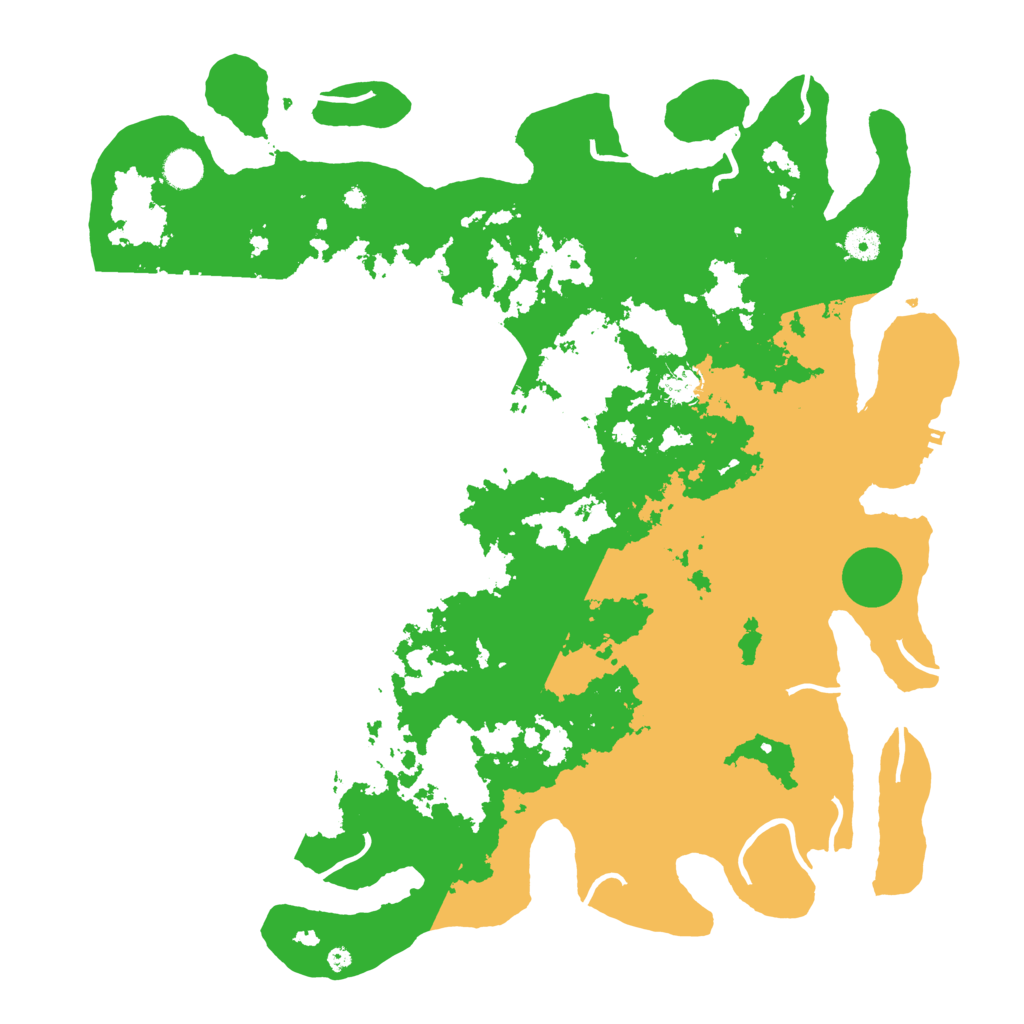 Biome Rust Map: Procedural Map, Size: 4500, Seed: 612621345