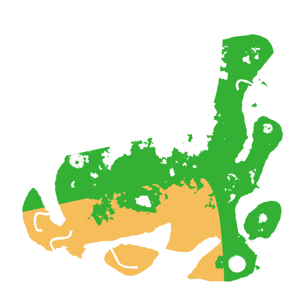 Biome Rust Map: Procedural Map, Size: 3200, Seed: 5862731