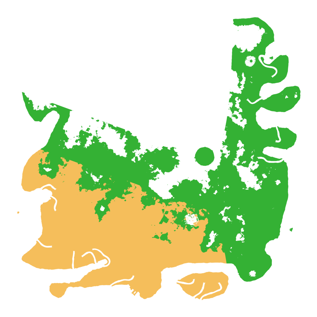 Biome Rust Map: Procedural Map, Size: 4500, Seed: 606669812