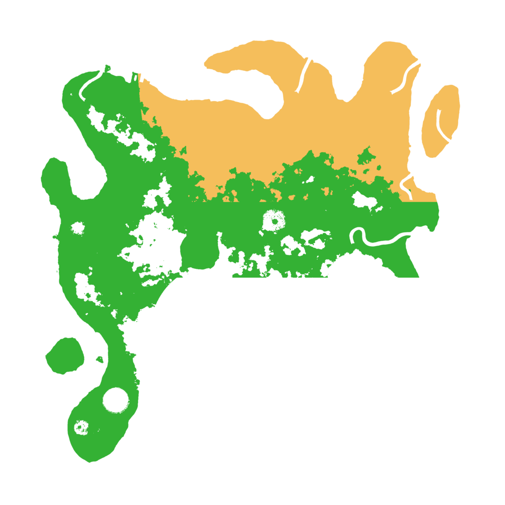 Biome Rust Map: Procedural Map, Size: 3500, Seed: 1277484107