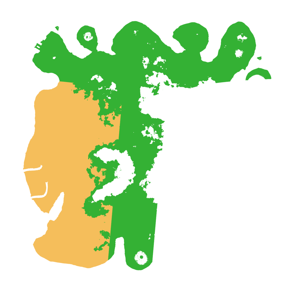 Biome Rust Map: Procedural Map, Size: 3500, Seed: 16270