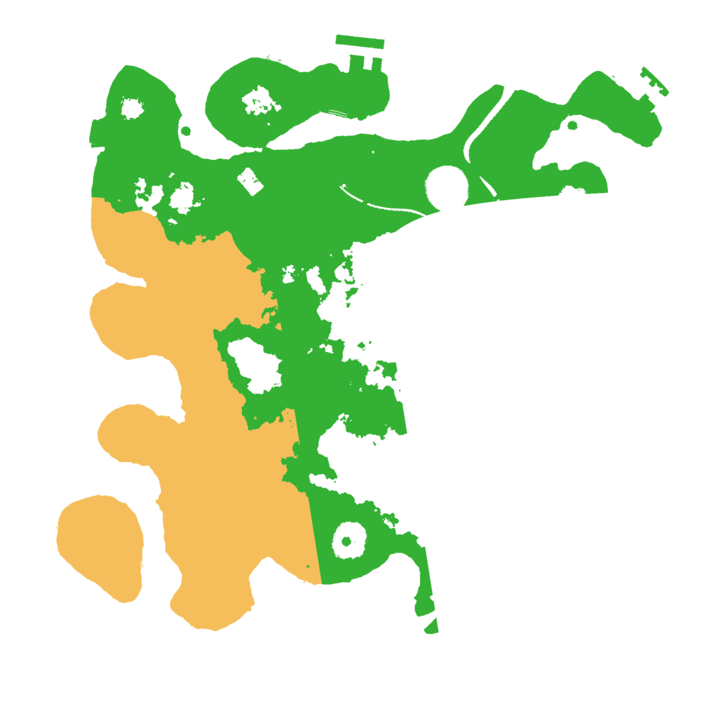 Biome Rust Map: Procedural Map, Size: 3000, Seed: 963266149