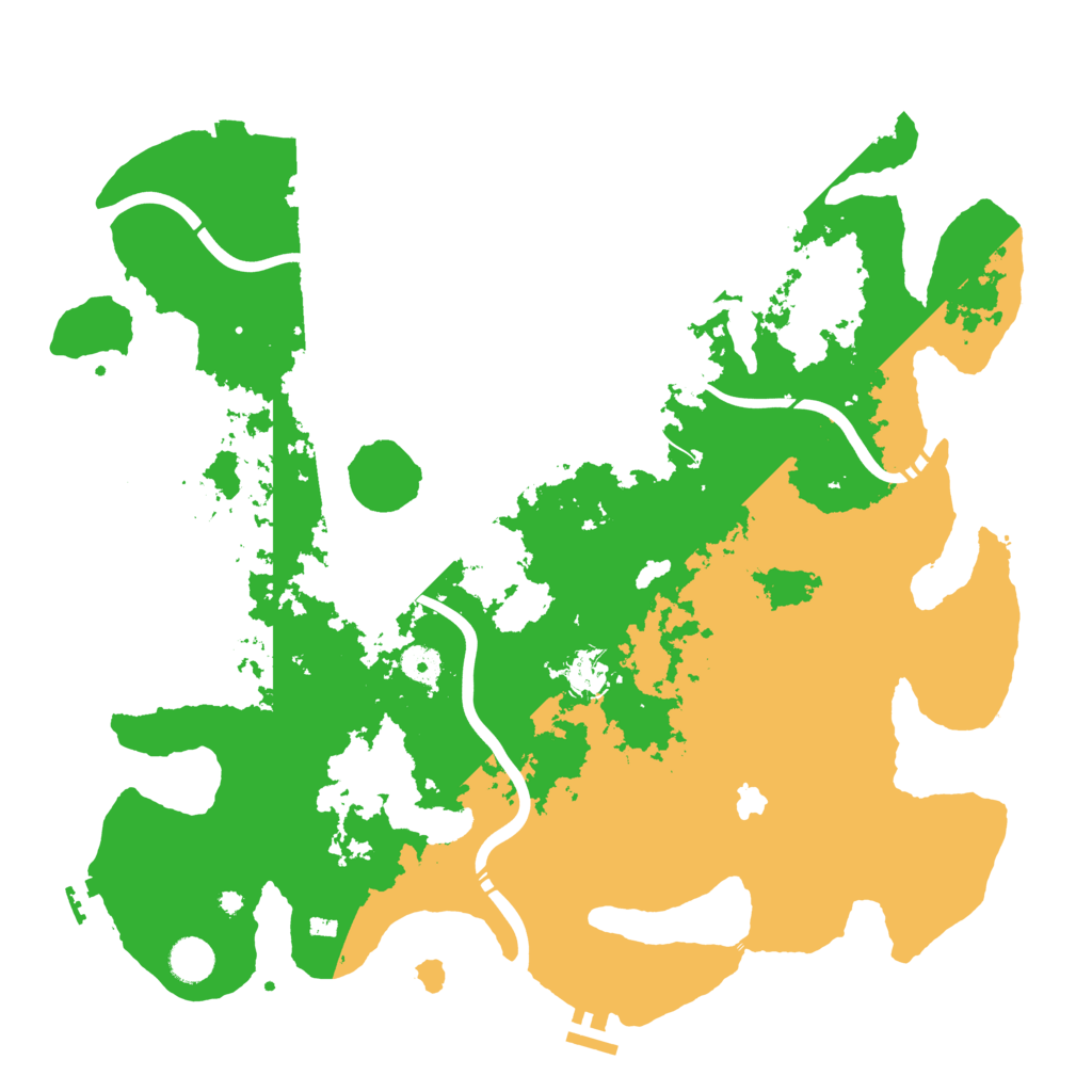 Biome Rust Map: Procedural Map, Size: 4250, Seed: 675354836