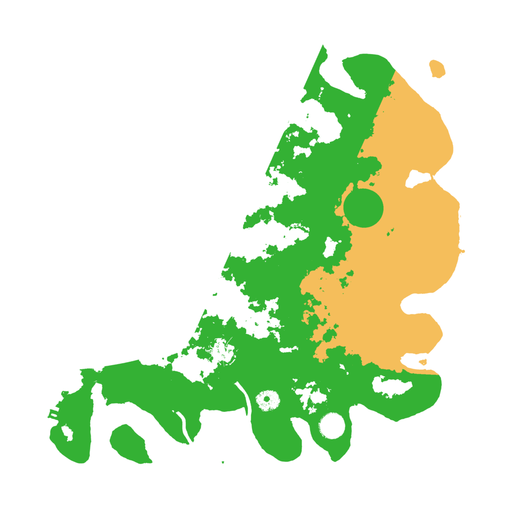Biome Rust Map: Procedural Map, Size: 3500, Seed: 720940390