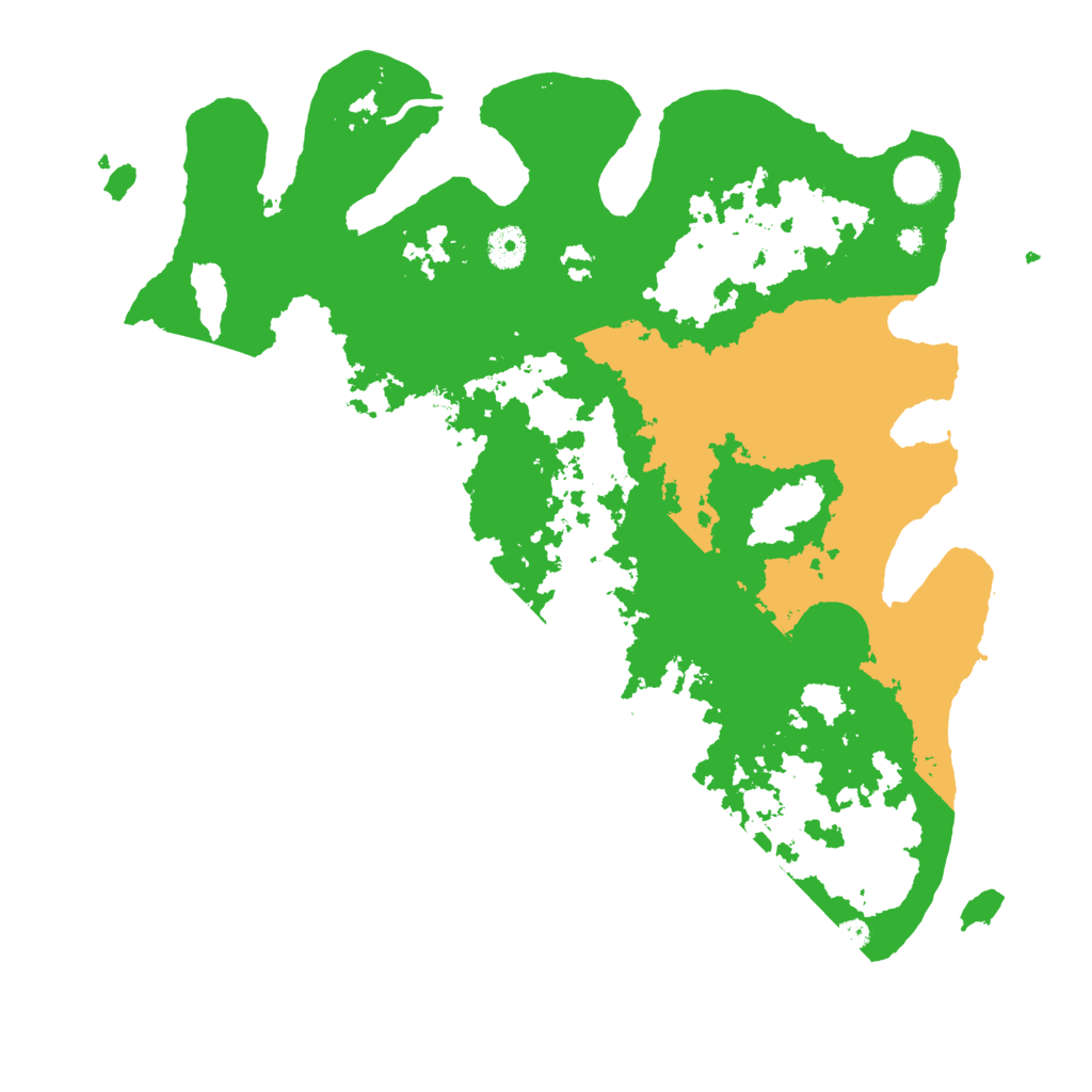 Biome Rust Map: Procedural Map, Size: 4000, Seed: 54357687