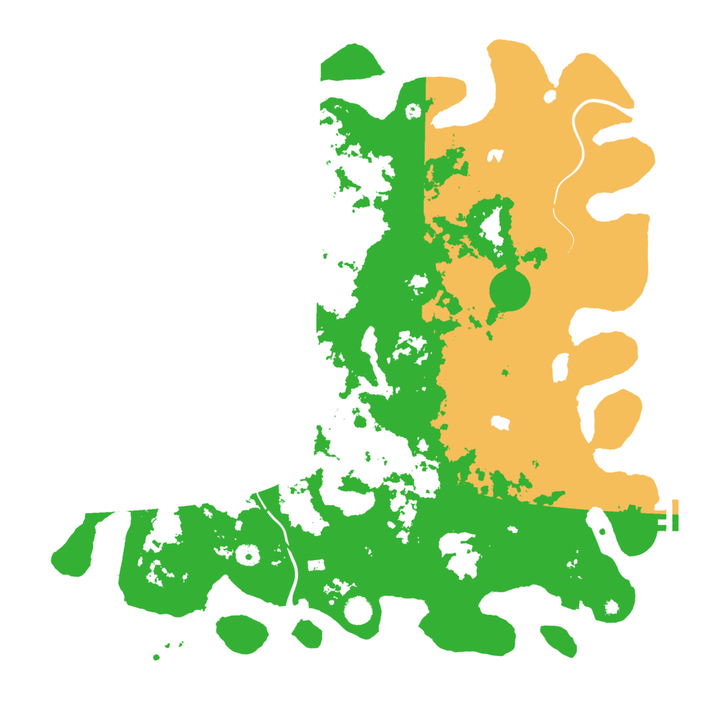 Biome Rust Map: Procedural Map, Size: 4500, Seed: 1788982557