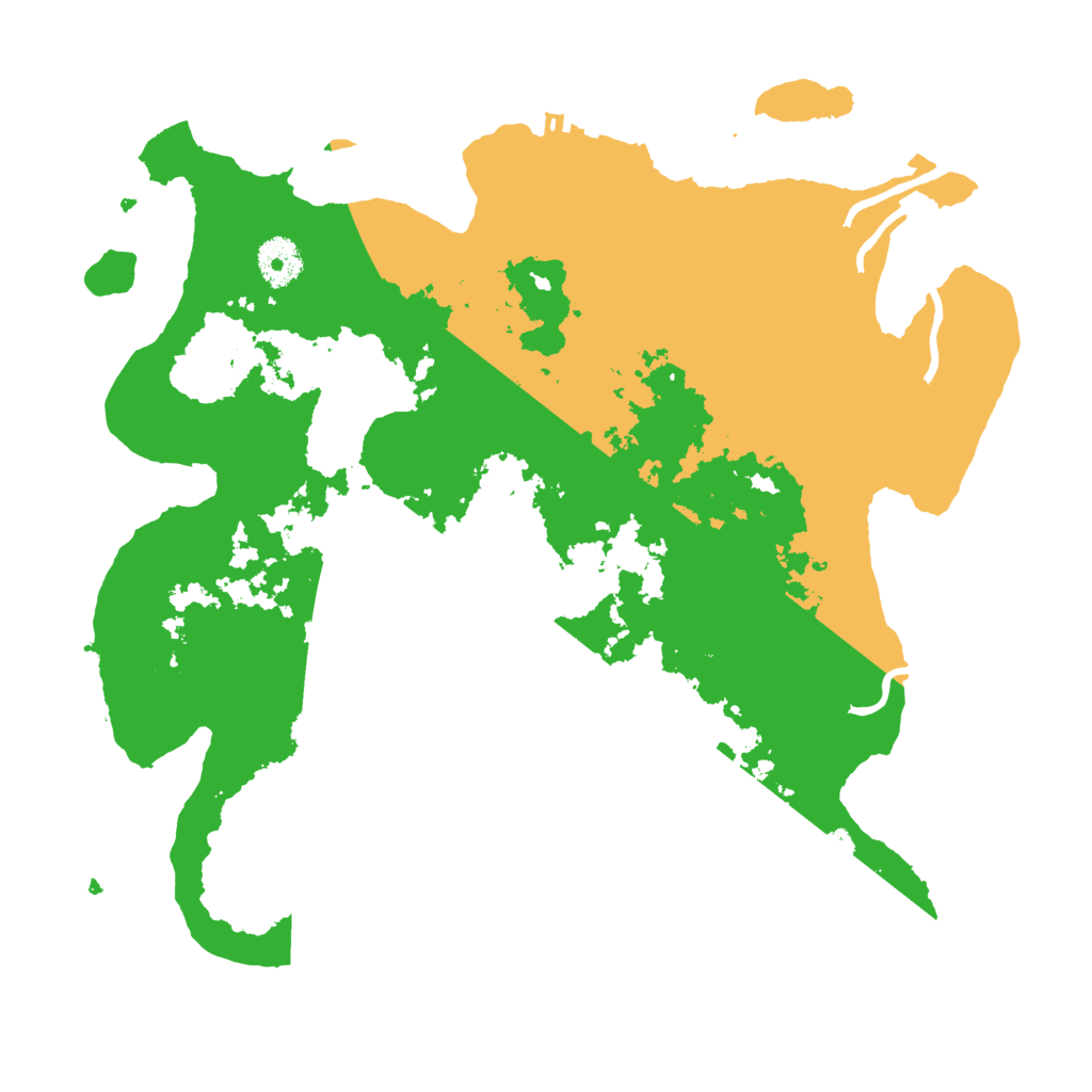 Biome Rust Map: Procedural Map, Size: 3550, Seed: 42938766