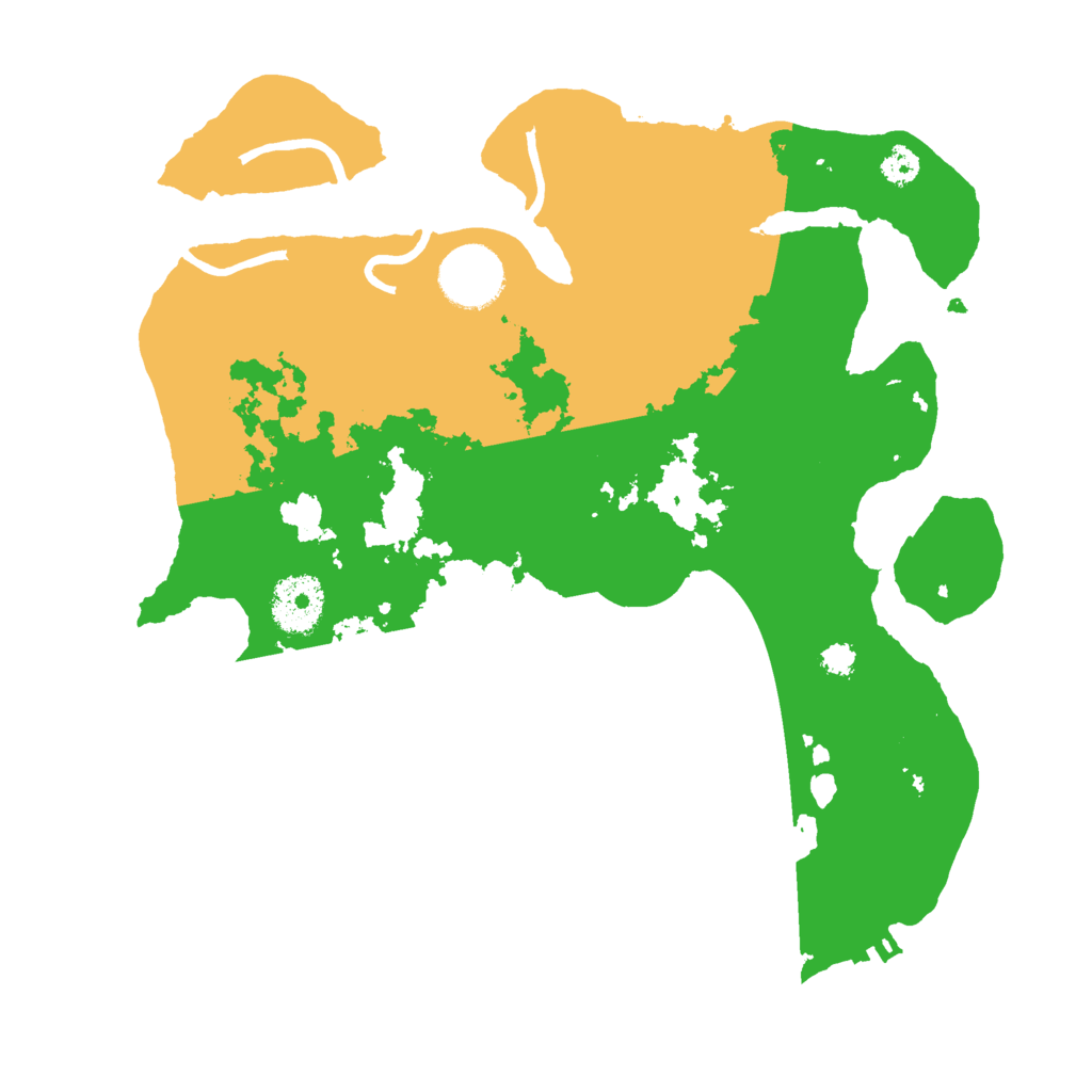 Biome Rust Map: Procedural Map, Size: 3000, Seed: 6738875