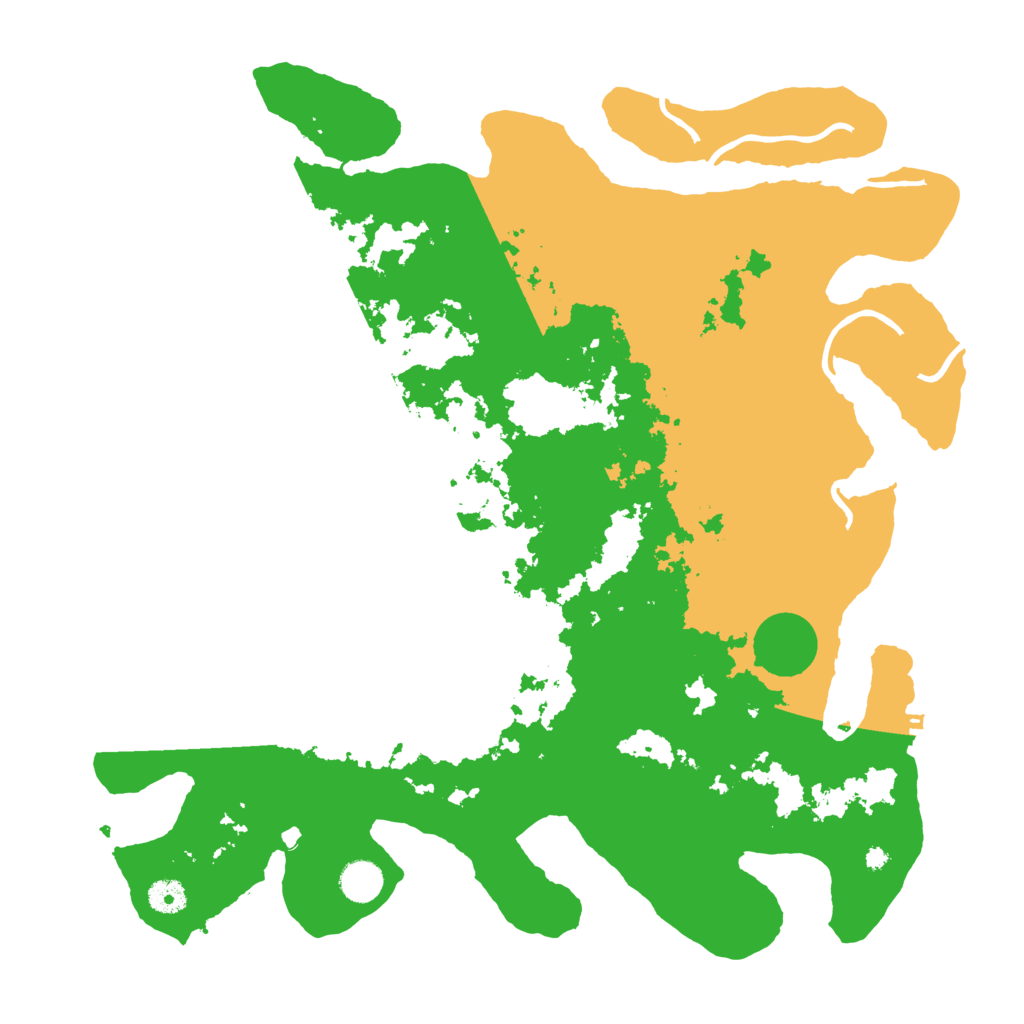Biome Rust Map: Procedural Map, Size: 4250, Seed: 26589