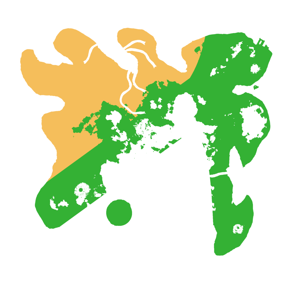 Biome Rust Map: Procedural Map, Size: 3000, Seed: 180269828