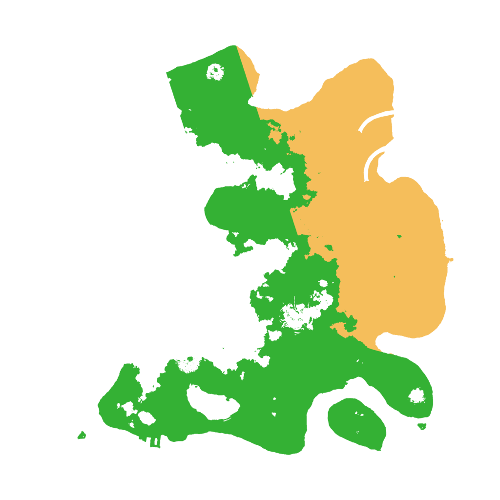 Biome Rust Map: Procedural Map, Size: 3000, Seed: 57846985