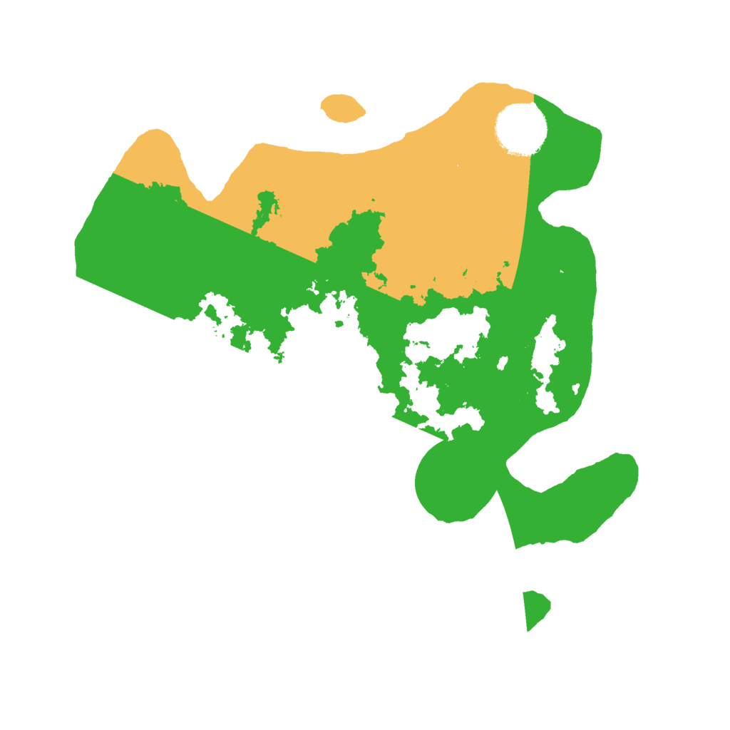 Biome Rust Map: Barren, Size: 2500, Seed: 769452