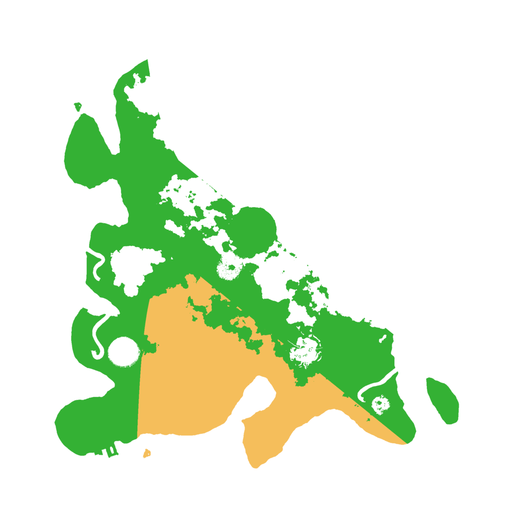 Biome Rust Map: Procedural Map, Size: 3000, Seed: 2044664800
