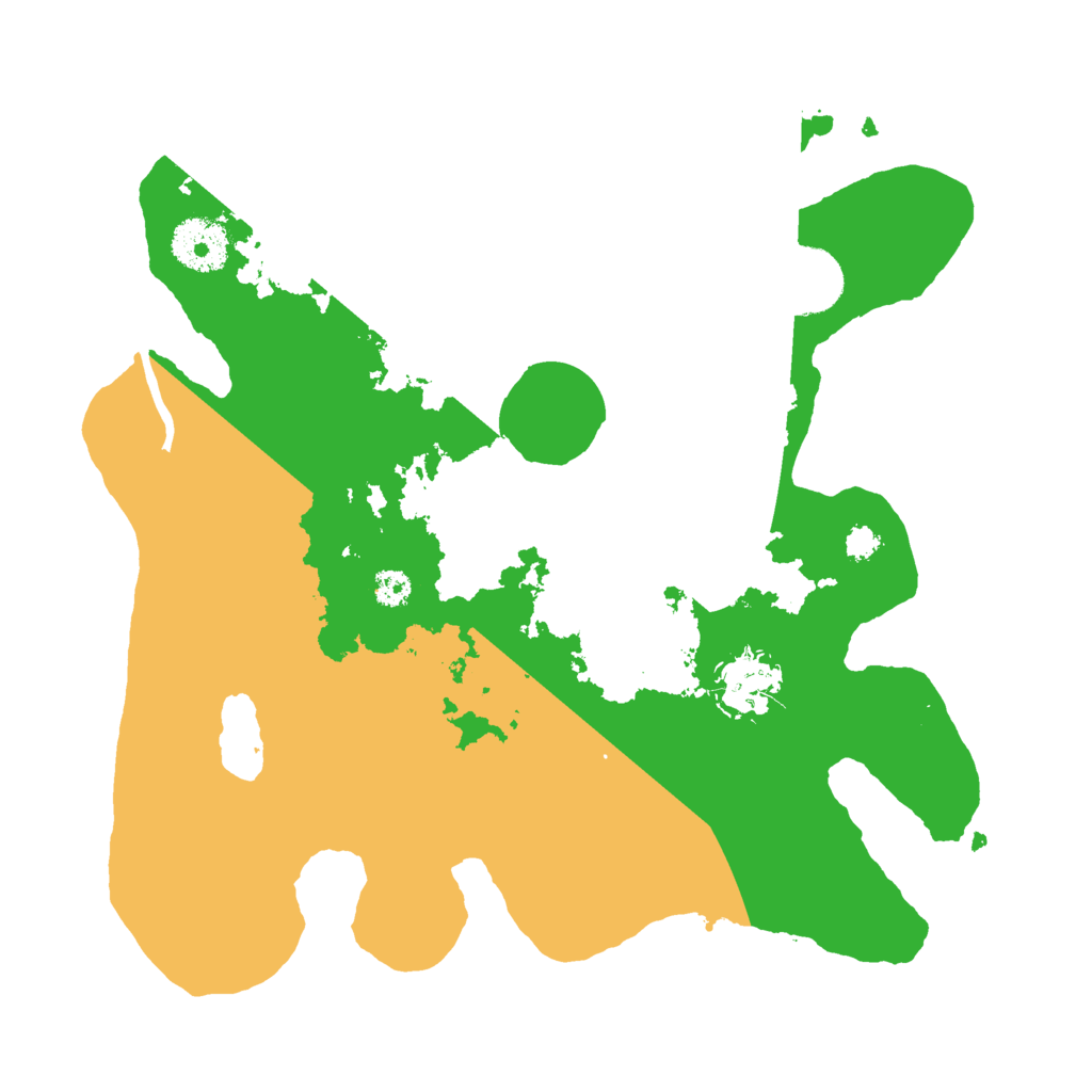 Biome Rust Map: Procedural Map, Size: 3000, Seed: 776106967