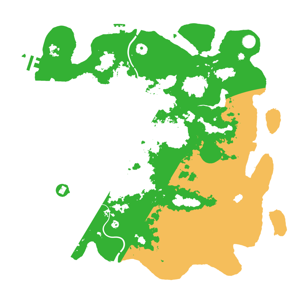 Biome Rust Map: Procedural Map, Size: 4000, Seed: 1275872285