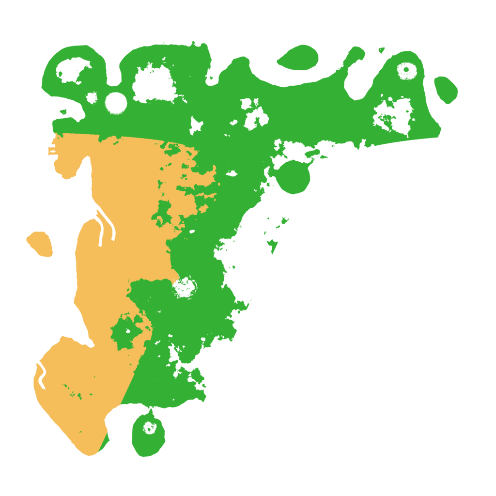 Biome Rust Map: Procedural Map, Size: 4000, Seed: 556874