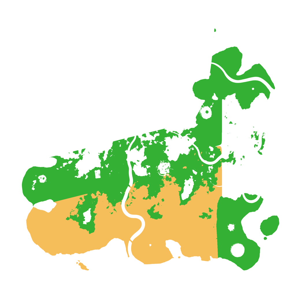 Biome Rust Map: Procedural Map, Size: 3800, Seed: 789456