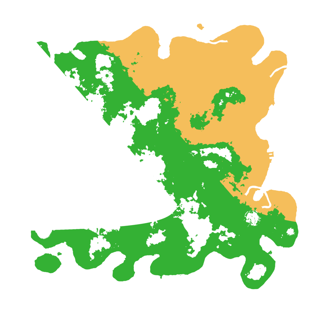 Biome Rust Map: Procedural Map, Size: 3850, Seed: 4660111