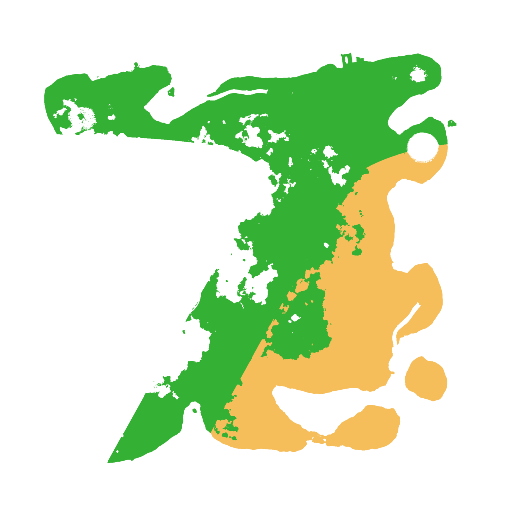 Biome Rust Map: Procedural Map, Size: 3000, Seed: 14129