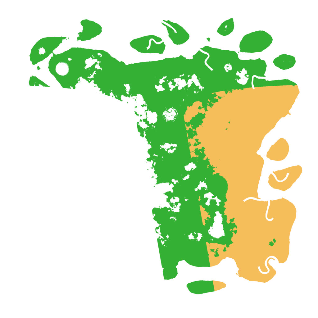 Biome Rust Map: Procedural Map, Size: 4250, Seed: 5682445