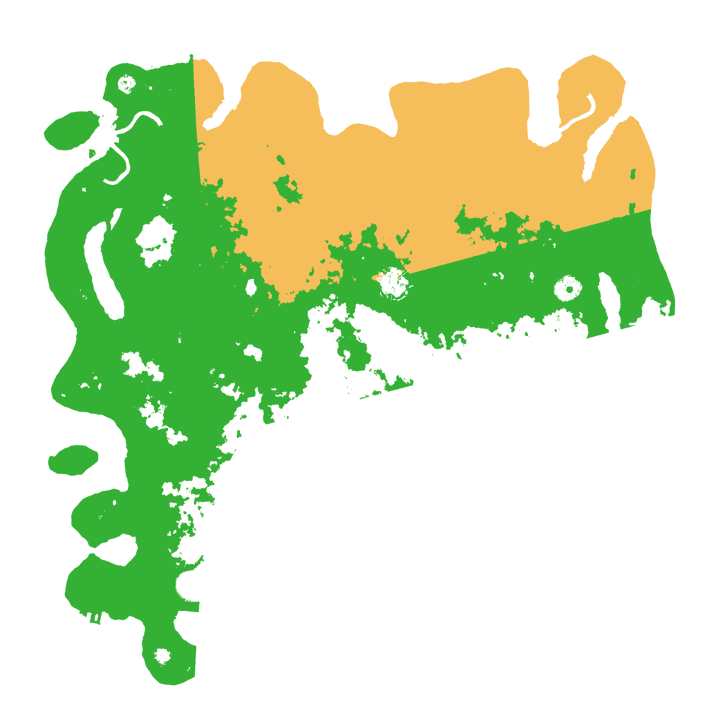 Biome Rust Map: Procedural Map, Size: 4250, Seed: 980442765