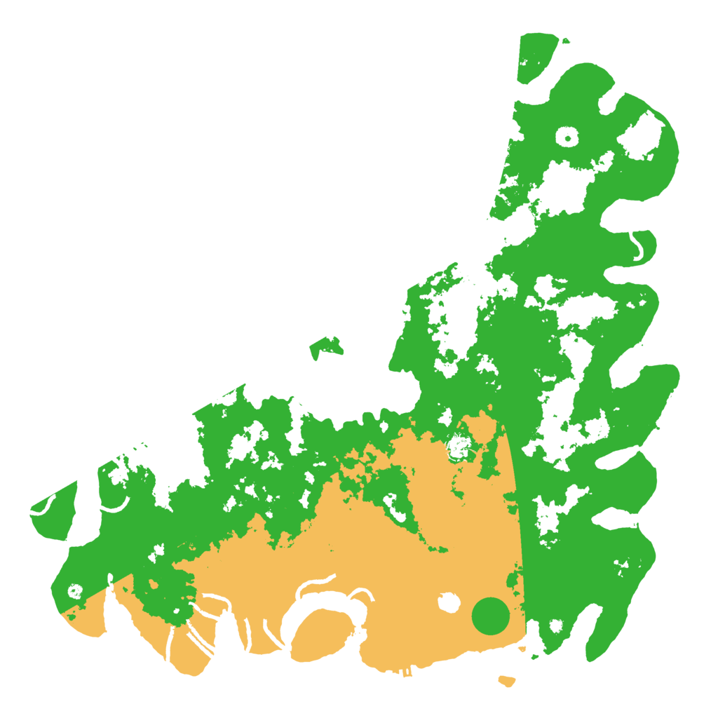 Biome Rust Map: Procedural Map, Size: 5000, Seed: 833744380