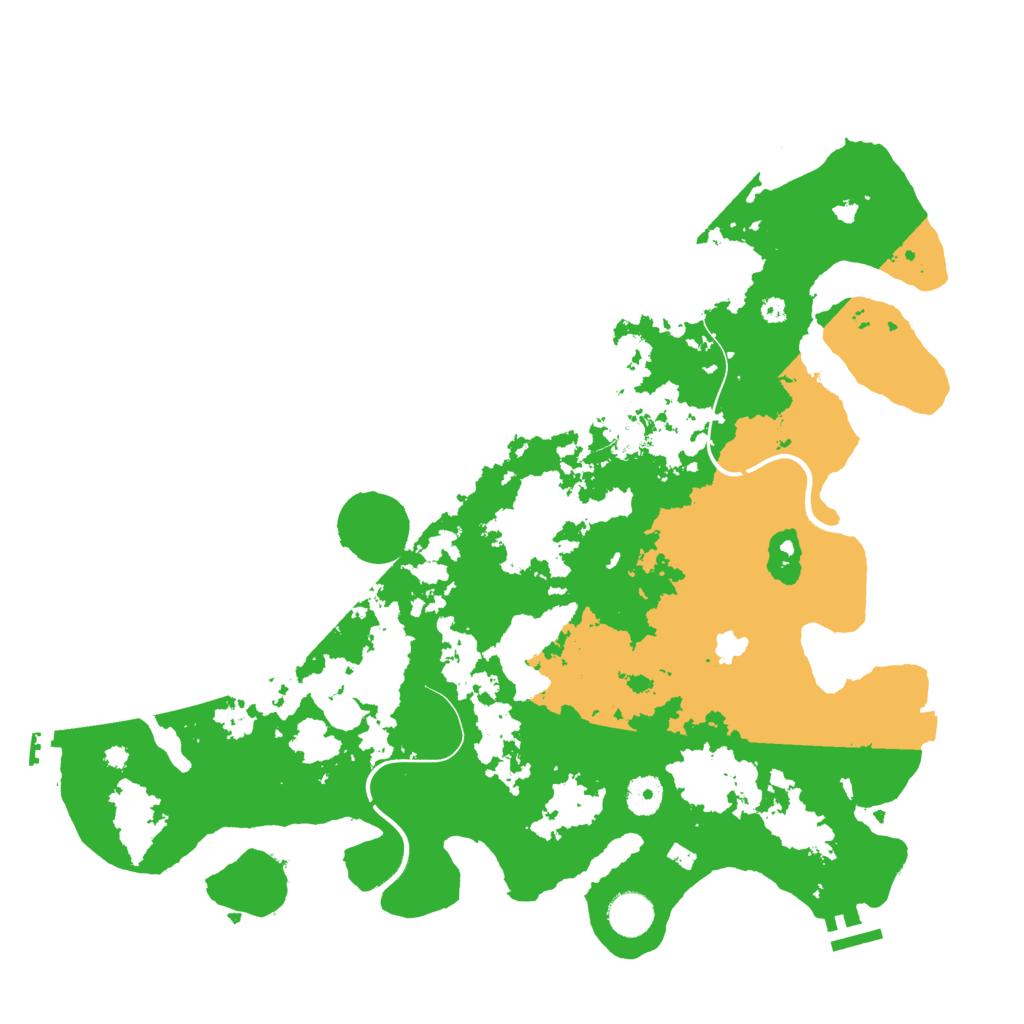Biome Rust Map: Procedural Map, Size: 4000, Seed: 1066332732