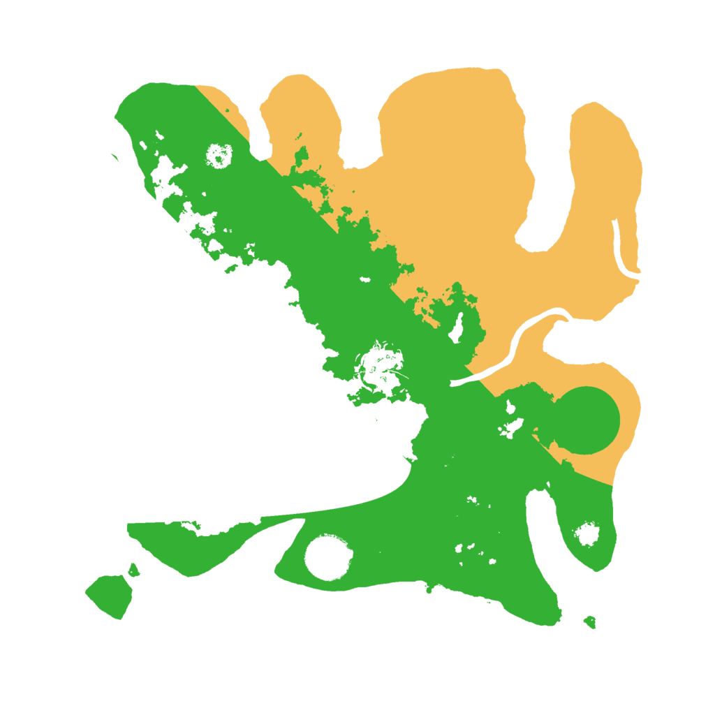 Biome Rust Map: Procedural Map, Size: 2800, Seed: 122948554