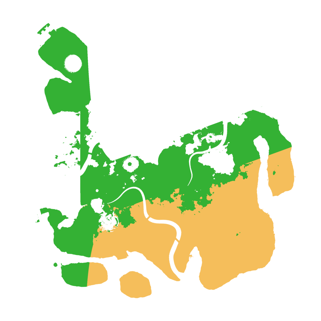 Biome Rust Map: Procedural Map, Size: 3250, Seed: 211366443