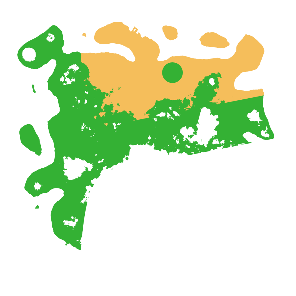 Biome Rust Map: Procedural Map, Size: 3800, Seed: 25121503