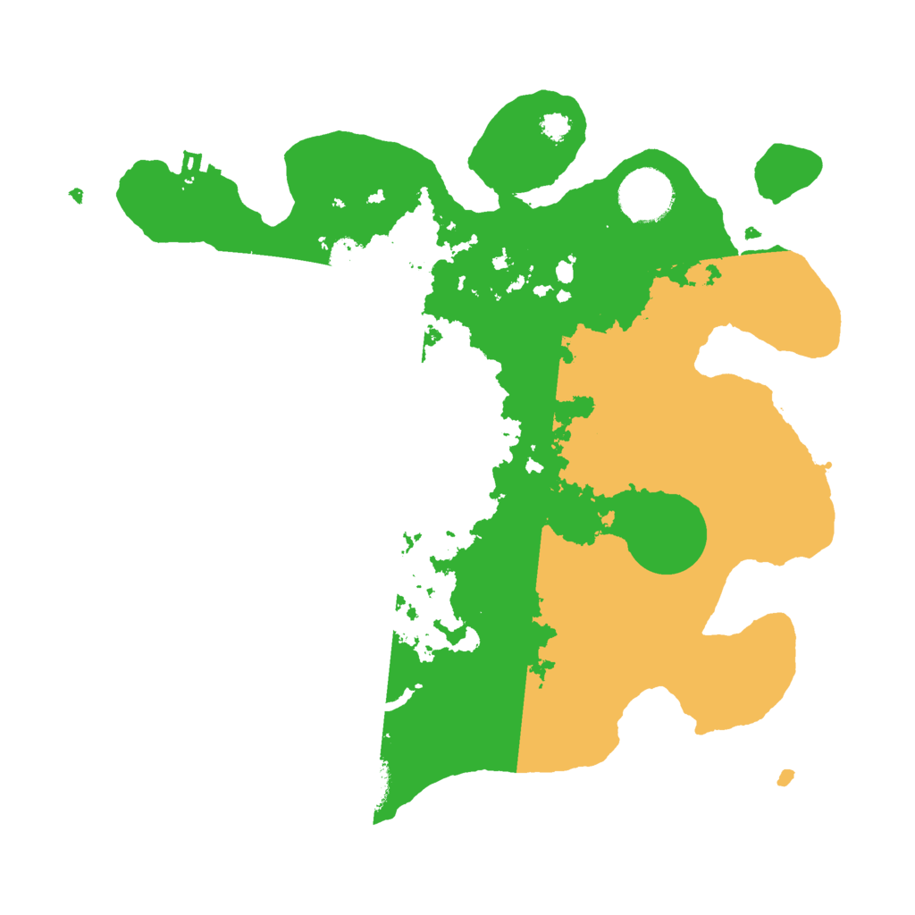 Biome Rust Map: Procedural Map, Size: 3000, Seed: 31114842